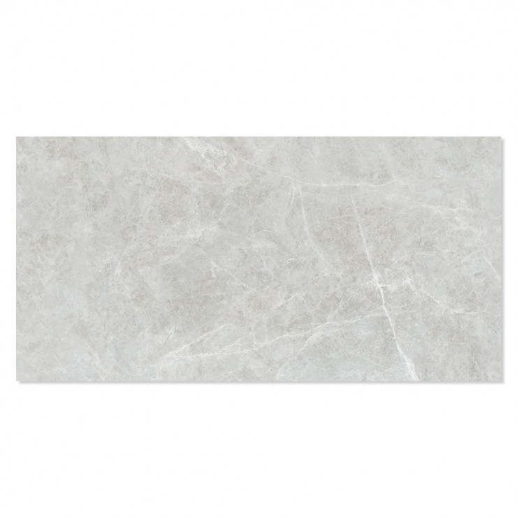 Marmor Klinker Sintracino Ljusgrå Polerad 45x90 cm-0